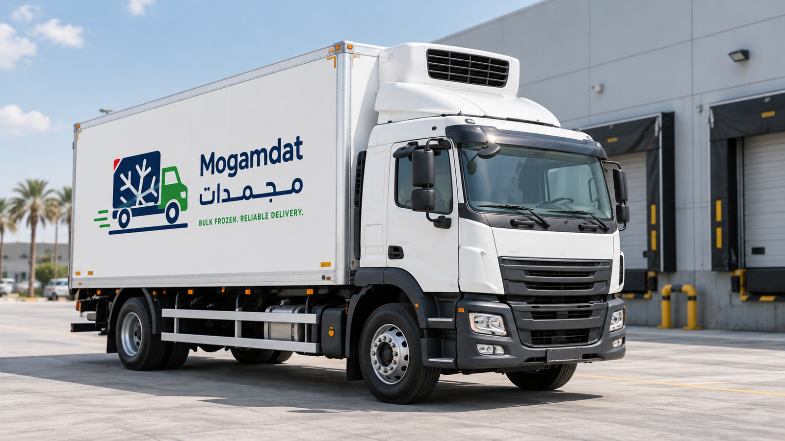 شاحنة Mogamdat للتوزيع المبرد